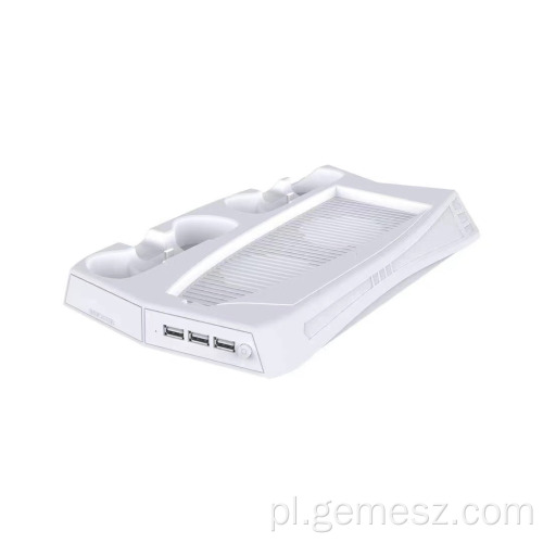 Pionowa podstawka ładująca z wentylatorem chłodzącym dla PS5